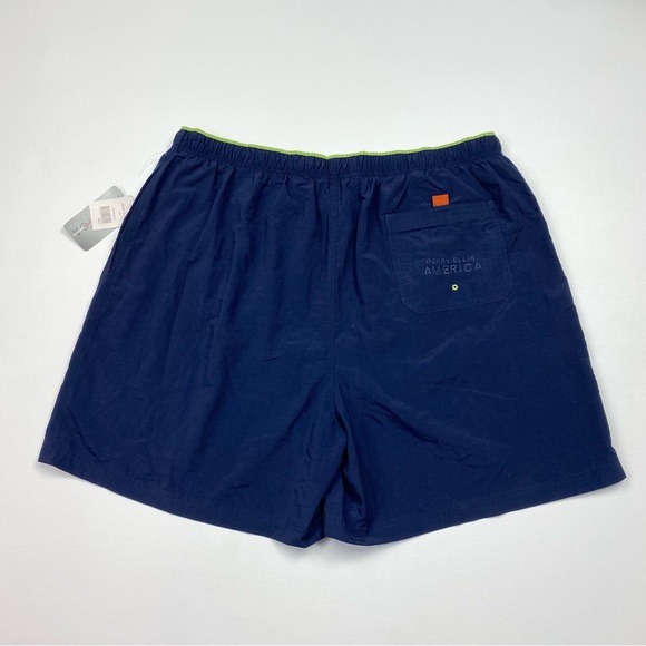 NEW! Men’s Perry Ellis America Swim Trunks Bathing Suit Size 2XL W/Tags - Picture 3 of 5